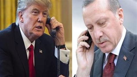 T­r­u­m­p­­t­a­n­ ­C­u­m­h­u­r­b­a­ş­k­a­n­ı­ ­E­r­d­o­ğ­a­n­­a­ ­t­e­b­r­i­k­ ­t­e­l­e­f­o­n­u­